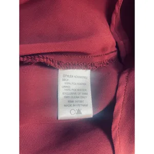 ASTR the Label Womens Tunic Top XS Wine Falll Relaxed Chifon Crepe Flowy thumbnail 7