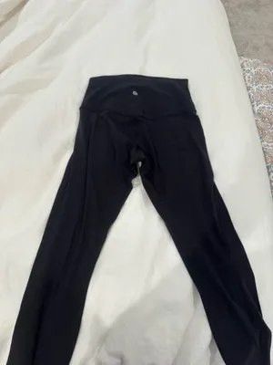 Lululemon Cropped Leggings Black thumbnail 2