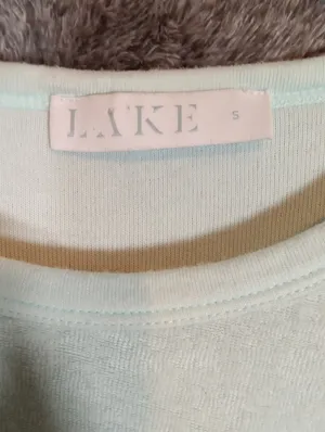 Lake Womens Terry Cloth Short Sleeve Cotton Top Lounging Luxury Womens S thumbnail 3
