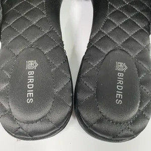 Birdies Women's Elegant Slip On‎ Mule House Slippers 9.5 Black thumbnail 7