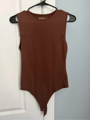 Abercrombie & Fitch Brown Bodysuit thumbnail 3