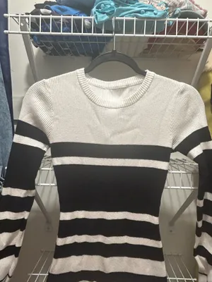 SheIn striped sweater dress thumbnail 2