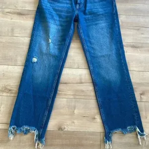 NWT Free People We The Free Maggie Mid Rise Straight In Sequoia Blue Sz 25 thumbnail 8
