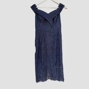 Bardot Medium Bella Black Lace Off Shoulder Mini Cocktail Dress NWT thumbnail 6