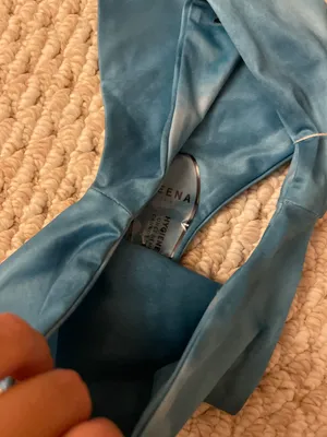 Neena Swim Blue Tie Dye Bikini Set thumbnail 3