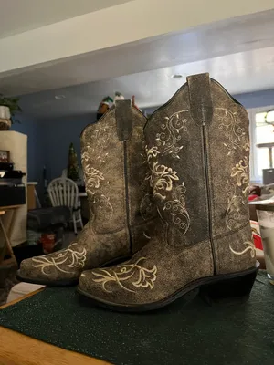 Old West Cowgirl Boots thumbnail 3