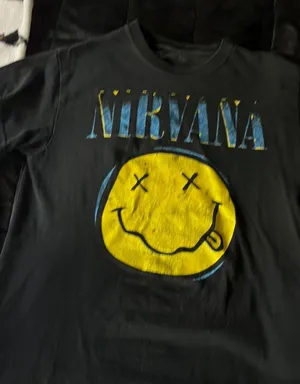 Nirvana Band Tee Black thumbnail 1