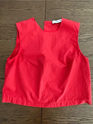 Mango Red Poplin Matching Set thumbnail 4
