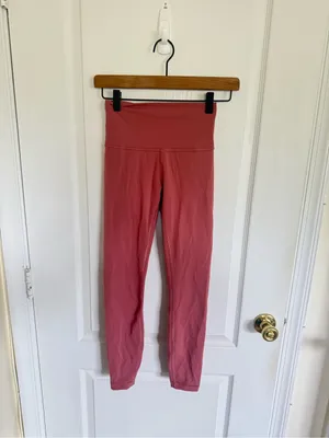 Lululemon Wunder Train High-Rise Tight 25" Brier Rose thumbnail 3