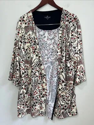 Cuddl Duds Women's 2 Piece Pajama Set Size Medium thumbnail 3