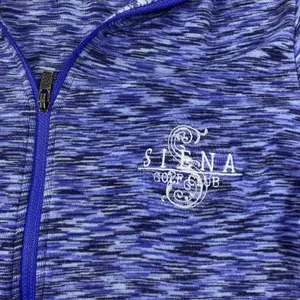 Columbia Jacket Womens Small Blue Hooded Full Zip Sienna Golf‎ Club Lightweight thumbnail 2