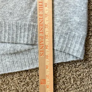 J. Crew Turtleneck Sweater in Supersoft Yarn‎ Size Small Gray Wool Alpaca AF023 thumbnail 5