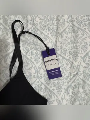 Pepper Limitless Wirefree Bra NEW Black thumbnail 4