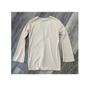 Princess Polly Women’s US 4 Beige Pearl Button Deep V Cardigan Minimalist Top thumbnail 7