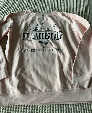 Pink Ft. Lauderdale Graphic Crewneck Sweatshirt thumbnail 1