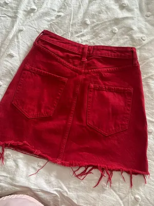 Red Abercrombie Skirt thumbnail 2