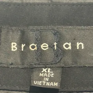 Braetan Black Single Breasted Knee Length Car Coat Women’s XL thumbnail 4