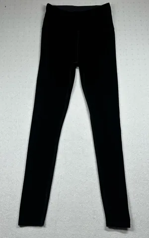 Beyond Yoga Velvet Velour Leggings Women’s Medium Black High Rise Stretch Yoga thumbnail 1