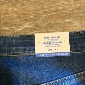 H&M Medium Wash Curvy Jeggings Size 18 NWT thumbnail 4