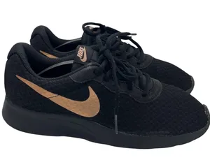 Nike Tajun casual comfy black sneakers women’s Size 9.5 thumbnail 1