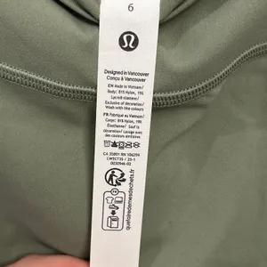 NWT lululemon Align High-Rise Pant 25” size 6 Desert Green Authentic thumbnail 5