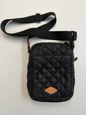 MZ Wallace Crossbody Bag Purse Quilted Lightweight Metro Travel Black Unisex thumbnail 6