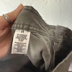 Aeropostale Vintage Y2k Cargo Pants Green Utility Pockets Straight 5/6‎ Low Rise thumbnail 12