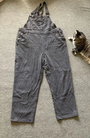 Sonoma Charcoal Black Overalls XL thumbnail 1