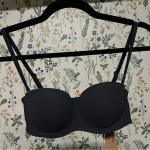 NWT SKIMS Fits Everybody Strapless‎ Convertible Bra Onyx size 32C thumbnail 3