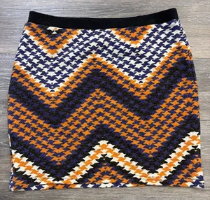 Aryeh Chevron Knit Mini Skirt – Size Small thumbnail 1