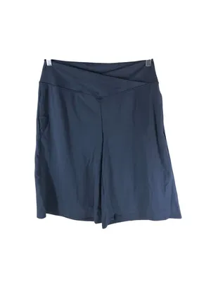 Halara SoftlyZero Airy Crossover Wide Leg InstantCool Pedal Pusher Pants Blue XL thumbnail 3