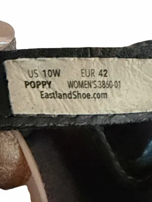 Eastland Black Women's Slip-On Woven Strap Mules Sandals Size 10 W thumbnail 6