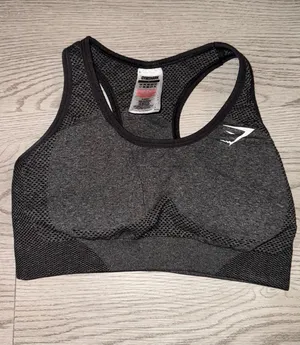 Grey Gymshark Sports Bra Vital Seamless thumbnail 1