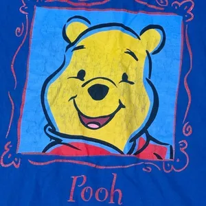 Vintage Disney Pooh 90’s Oversized Sleep Shirt Women’s One Size XL thumbnail 4