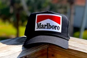 Black Marlboro Hat thumbnail 1