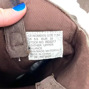 Durango Crush Brown Leather Slouch‎ Western Cowboy Boots Size 7.5 thumbnail 8