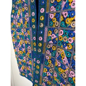 Handmade mirrored vest with beautiful colors thumbnail 2