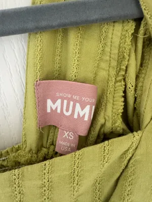 Show Me Your Mumu Smitten Babydoll Dress in Pear Green thumbnail 4