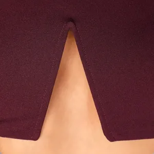 Lulus Play the Party Off-the-Shoulder Skater Dress in Burgundy Size Small‎ thumbnail 3