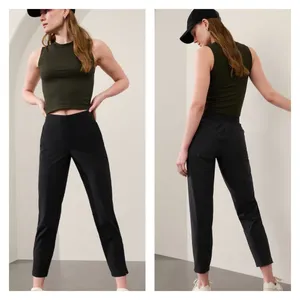 Athleta Black Brooklyn Mid Rise Ankle Pants Sz.6 thumbnail 3