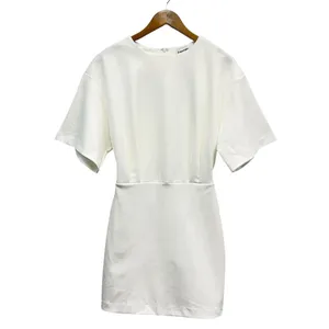 Showpo Karyna Shirt Dress Dress in White size 2 NWT thumbnail 2