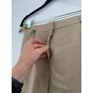 J.Crew‎ Flare Pant Womens 00 Beige Linen Blend Slim Fit BR152 Quiet Luxury NWT thumbnail 15