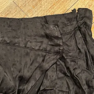 Free People Black Star Pattern Ruffle Layered Mini Skirt thumbnail 3