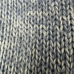 L.L. Bean womens V-Neck crochet Blue Sweater 100% cotton size small thumbnail 8