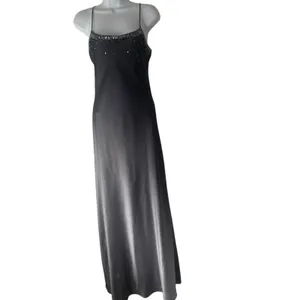 JUMP‎ Y2k Junior's Size 3/4 Bedazzled Whimsigoth Ombre Purple Maxi Prom Dress thumbnail 3