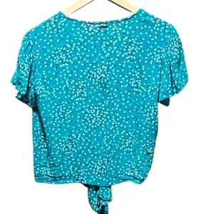 Billabong Wild Gaze Wrap‎ Top Seagreen Size small thumbnail 10