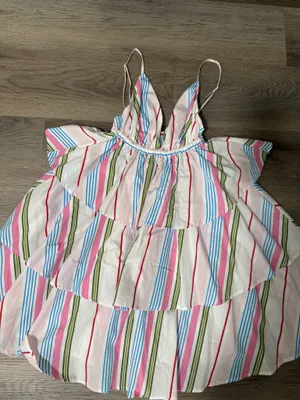 Hill House Gigi The Dress Multicolor Stripes thumbnail 2