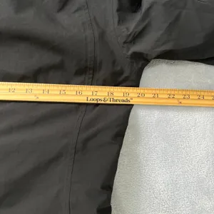 REI Black Hooded Insulated Parka Jacket Womens Medium Outdoor Coat No Belt‎ thumbnail 9
