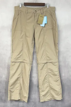 American Outback Convertible‎ Cargo Pants Women Large Quick Dry Gorp Hiking SPF thumbnail 1