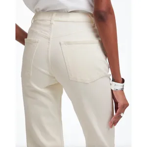 Madewell Relaxed Bootcut Jeans Vintage Ivory Comfort StretchHigh Rise US 29 NWT thumbnail 5